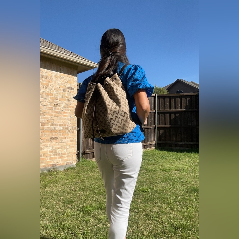 GUCCI Drawstring Backpack - Picture 3 of 16